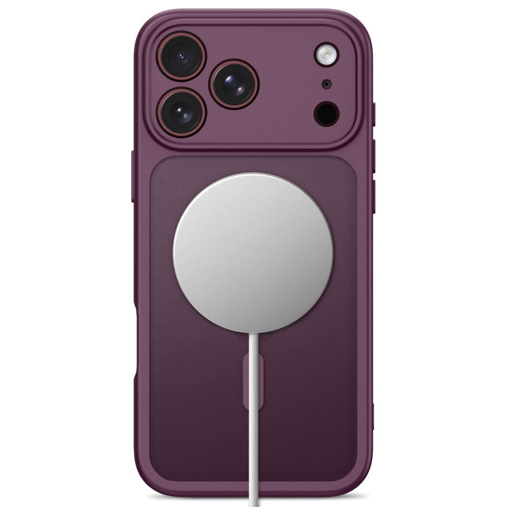 iPhone 17 Pro / 18 Pro Tech-Protect BasicMag Hybrid Deksel - MagSafe Kompatibel - Matt Rød