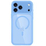 iPhone 18 Pro Max / 17 Pro Max Tech-Protect MagPeak Deksel - MagSafe Kompatibel - Lyseblå / Gjennomsiktig