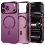 iPhone 18 Pro / 17 Pro Tech-Protect MagZero Deksel - MagSafe Kompatibel - Matte Dark Cherry