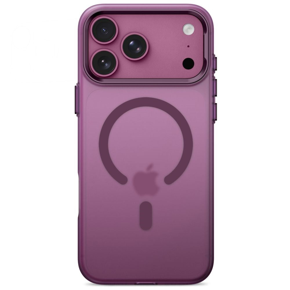 iPhone 18 Pro Max / 17 Pro Max Tech-Protect MagZero Deksel - MagSafe Kompatibel - Matte Dark Cherry