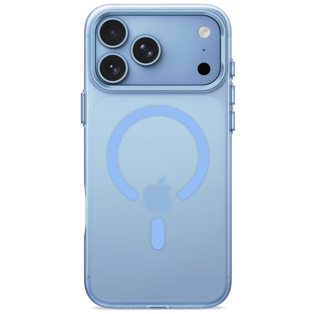 iPhone 18 Pro / 17 Pro Tech-Protect MagZero Deksel - MagSafe Kompatibel - Matte Light Blue