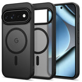 Google Pixel 11 / 11 Pro / 10 / 10 Pro / 9 / 9 Pro Tech-Protect MagMat Deksel - MagSafe Kompatibel - Matt Svart