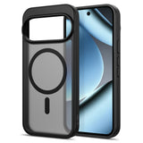Google Pixel 11 / 11 Pro / 10 / 10 Pro / 9 / 9 Pro Tech-Protect MagMat Deksel - MagSafe Kompatibel - Matt Svart