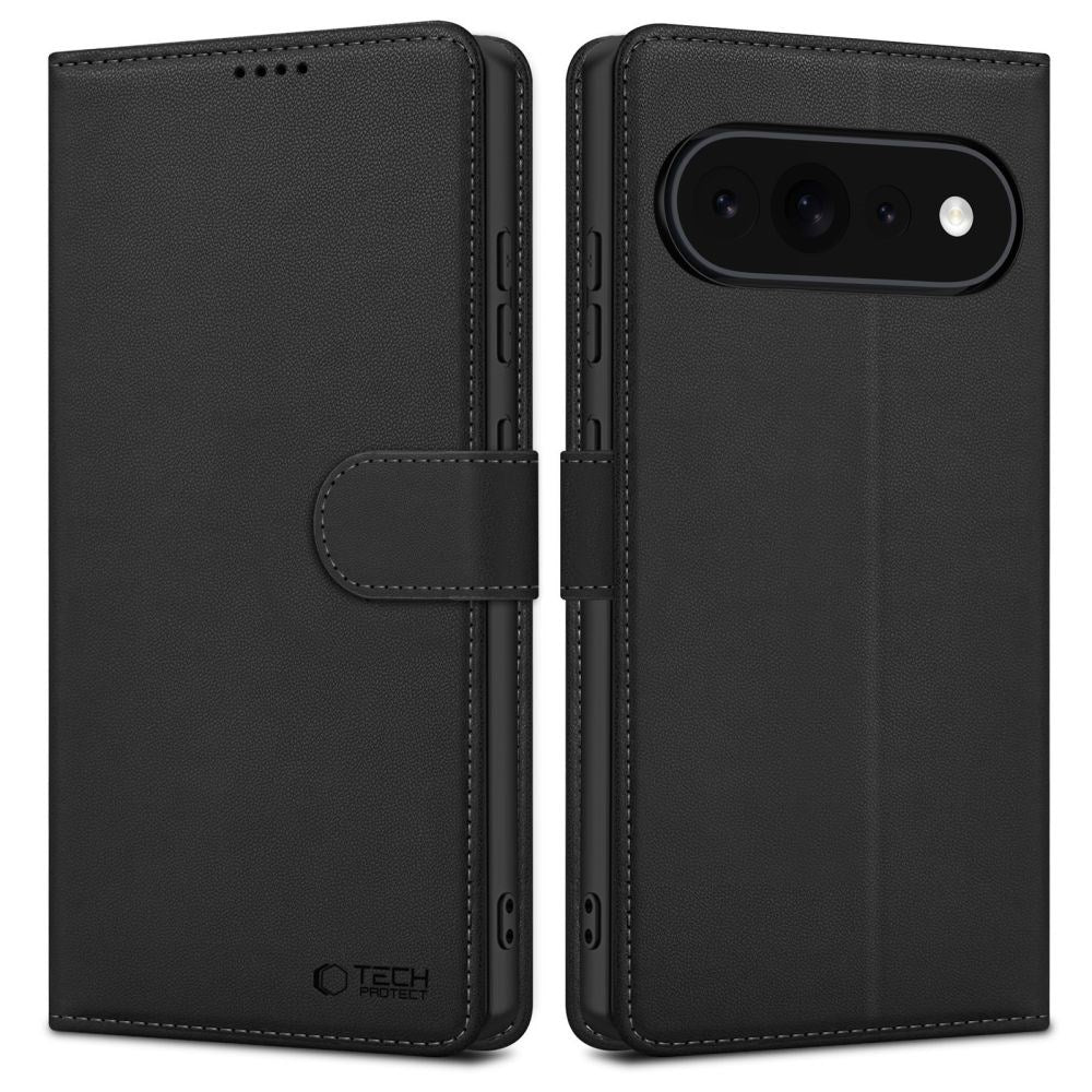 Google Pixel 11 / 11 Pro Tech-Protect Wallet Flip Deksel - Svart