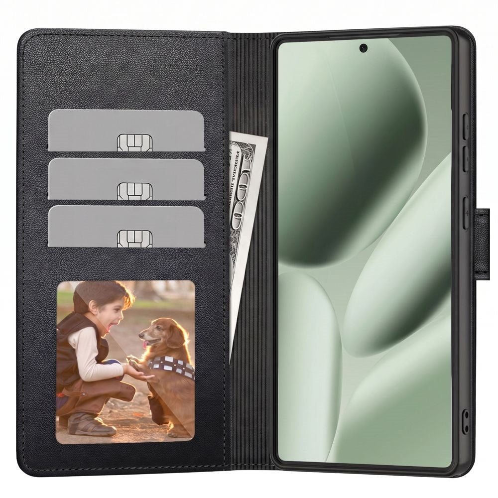 Google Pixel 11 Pro XL Tech-Protect Wallet Flip Deksel - Svart