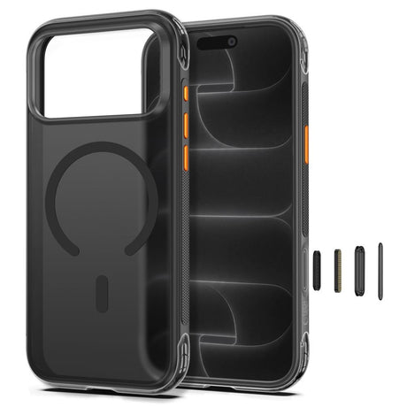 iPhone 18 Pro / 17 Pro Tech-Protect MagAir Deksel - MagSafe Kompatibel - Matt Svart