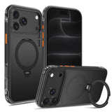 iPhone 18 Pro / 17 Pro Tech-Protect MagAir Stand Deksel med Kickstand - MagSafe Kompatibel - Matt Svart