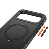 iPhone 18 Pro / 17 Pro Tech-Protect MagAir Stand Deksel med Kickstand - MagSafe Kompatibel - Matt Svart