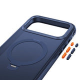 iPhone 18 Pro Max / 17 Pro Max Tech-Protect MagAir Stand Deksel med Kickstand - MagSafe Kompatibel - Matt Blå