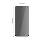 Samsung Galaxy S26 FE Tech-Protect Quick Set Spy+ Privacy Beskyttelsesglass - 2 stk - Gjennomsiktig