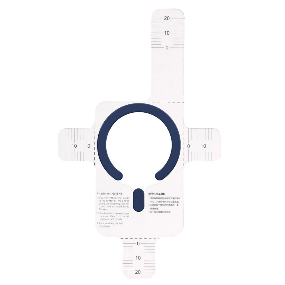Tech-Protect Magnetisk MagSafe Ring m. Installationsramme – Blå