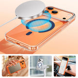 Tech-Protect Magnetisk MagSafe Ring m. Installationsramme – Blå