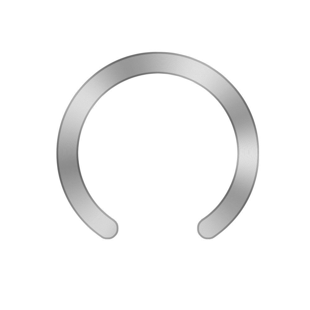 Tech-Protect MagSafe Kompatibel Magnetisk Ring m. Installasjonsramme - 2 stk - Sølv / Blå