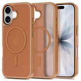 iPhone 17 Tech-Protect BasicMag Hybrid Deksel - MagSafe Kompatibel - Matt Brun