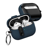 Samsung Galaxy Buds 3 / 3 Pro / 3 FE Tech-Protect Slim Hook Deksel m. Karabinkrok – Blå
