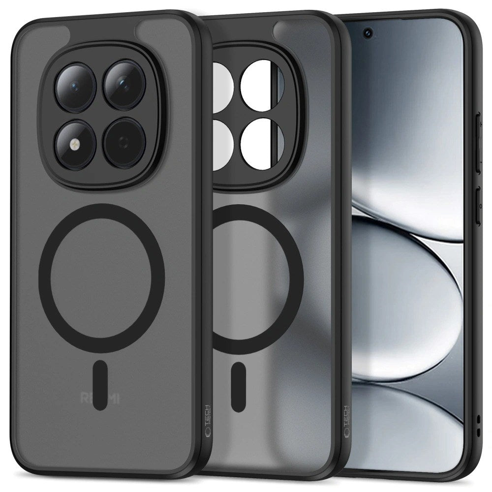 Xiaomi Redmi Note 15 Pro Tech-Protect MagMat Hybrid Deksel - MagSafe Kompatibel - Svart