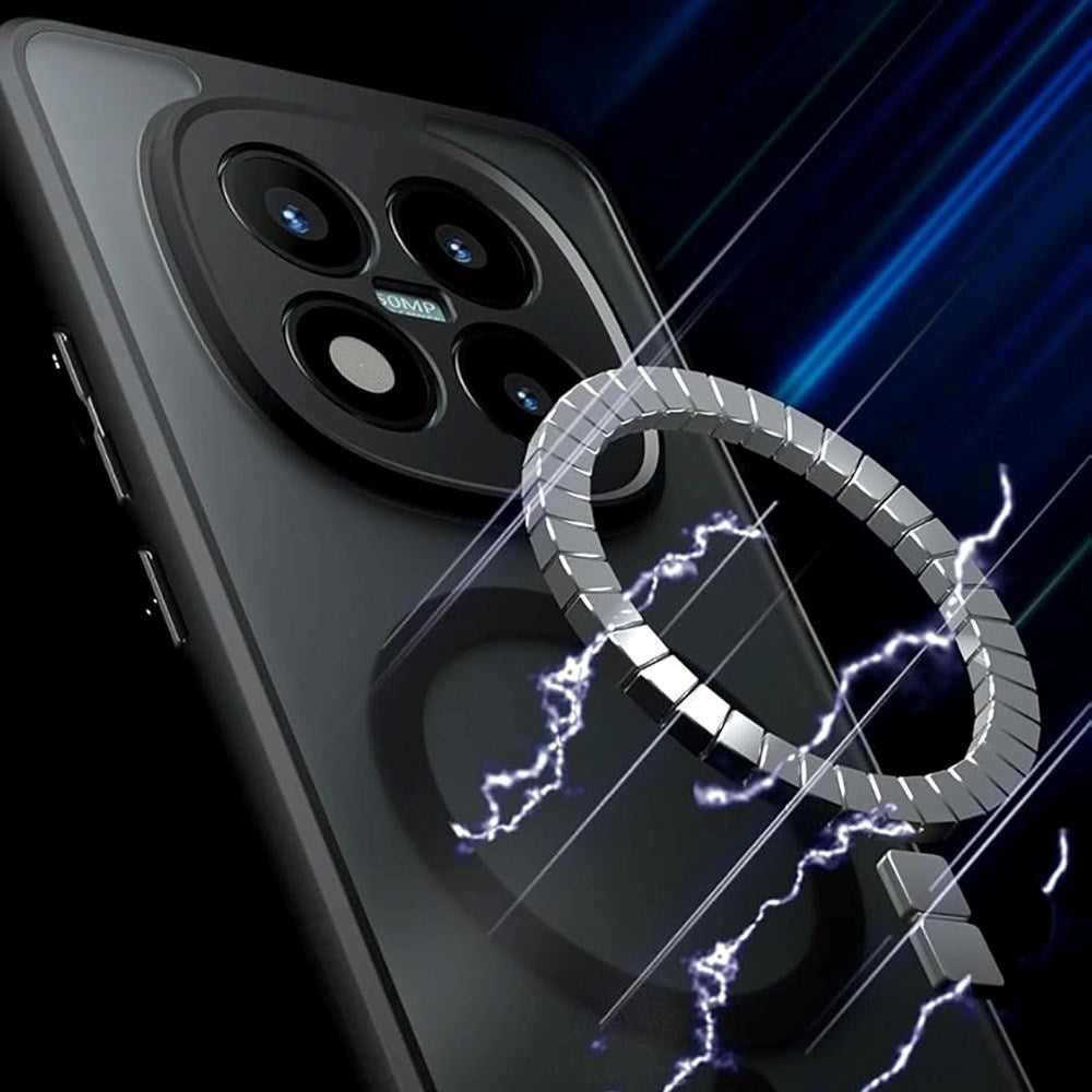 Xiaomi Redmi Note 15 Pro+ (Plus) Tech-Protect MagMat Hybrid Deksel - MagSafe Kompatibel - Svart