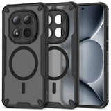 Xiaomi Redmi Note 15 Pro+ (Plus) Tech-Protect Rugged Shield Deksel - MagSafe Kompatibel - Mattsvart