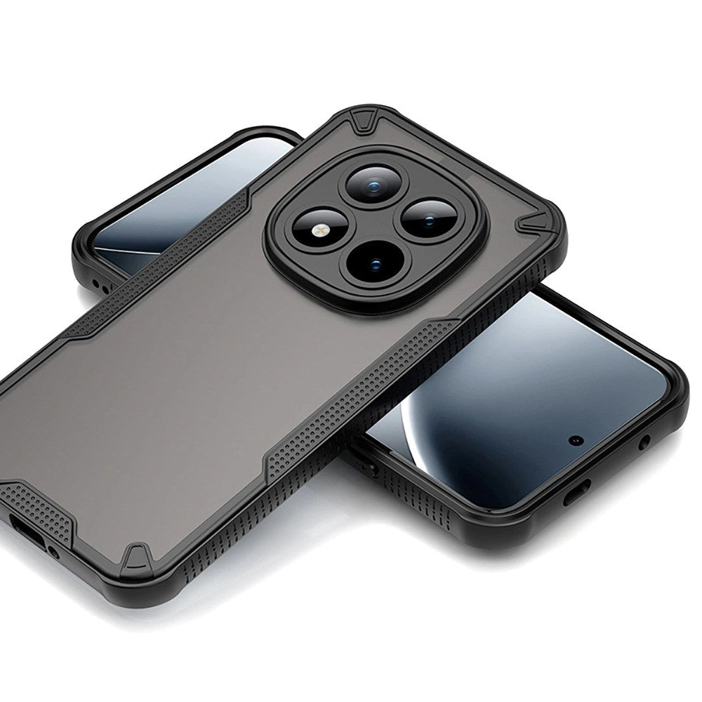 Xiaomi Redmi Note 15 Pro+ (Plus) Tech-Protect Rugged Shield Deksel - Mattsvart