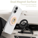 Tech-Protect Lamano Magnetisk Mobil Ring - MagSafe Kompatibel - Rosa / Gull