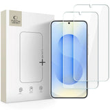 Samsung Galaxy S26 Tech-Protect Glass Fit+ Skjermbeskytter - 2 stk. - Gjennomsiktig