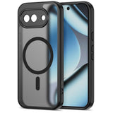 Google Pixel 10a Tech-Protect MagMat Hybrid Deksel - MagSafe Kompatibel - Svart