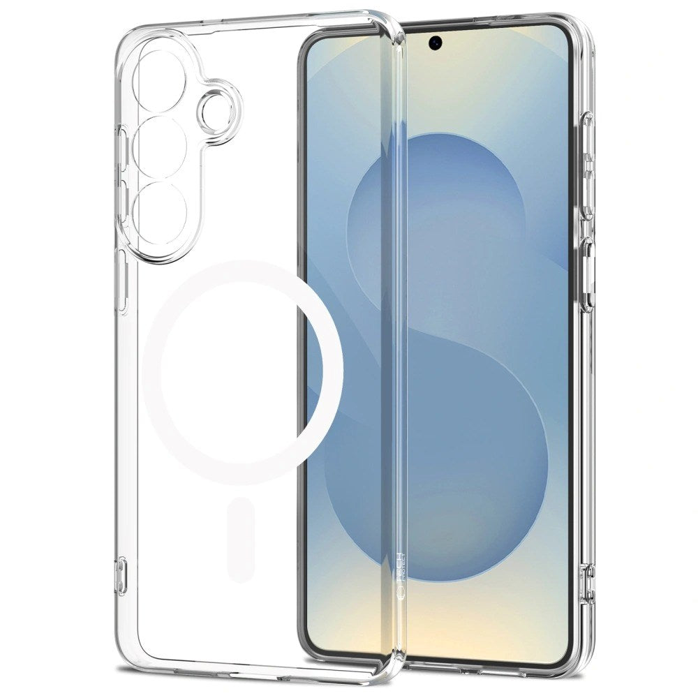 Samsung Galaxy S26+ (Plus) Tech-Protect Flexair Hybrid Deksel - MagSafe Kompatibel - Gjennomsiktig