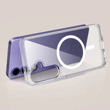 Samsung Galaxy S26+ (Plus) Tech-Protect Flexair Hybrid Deksel - MagSafe Kompatibel - Gjennomsiktig