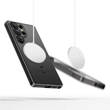 Samsung Galaxy S25 Ultra Tech-Protect MagFlex Deksel - MagSafe Kompatibel - Svart
