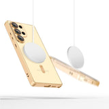 Samsung Galaxy S25 Ultra Tech-Protect MagFlex Deksel - MagSafe Kompatibel - Gull