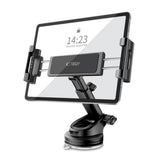 Tech-Protect V4 – Innovativt Bilholder for Tablet – 360° Rotasjon & Teleskoparm - Svart
