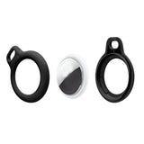 Tech-Protect Apple AirTag 1. & 2. Gen. Rough Chain Holder med Streng - 2 stk. - Svart