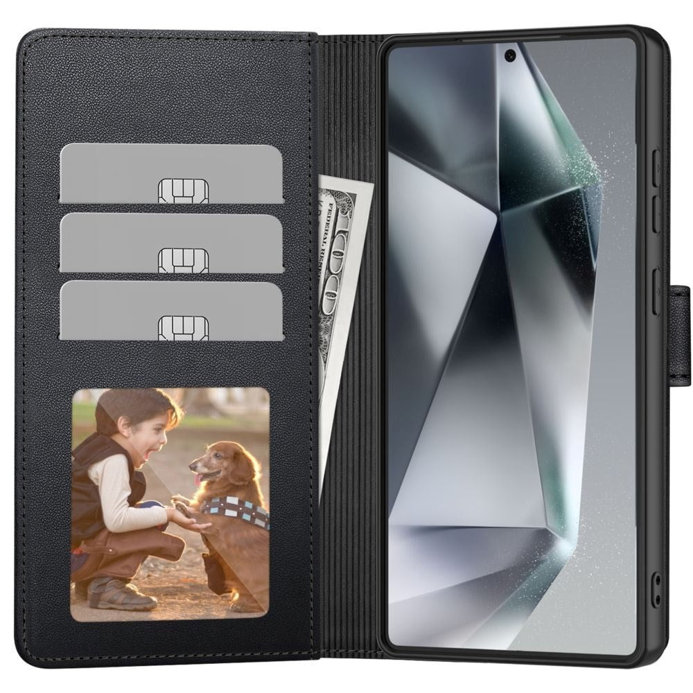 Samsung Galaxy A56 (5G) Tech-Protect Wallet Flip Deksel - Svart