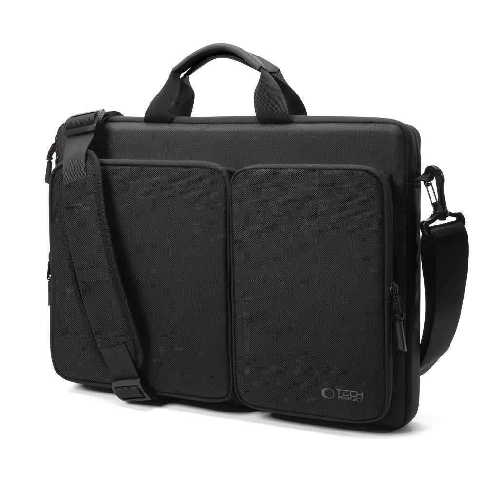 Tech-Protect Defender MacBook / Laptop 17" Veske - Svart