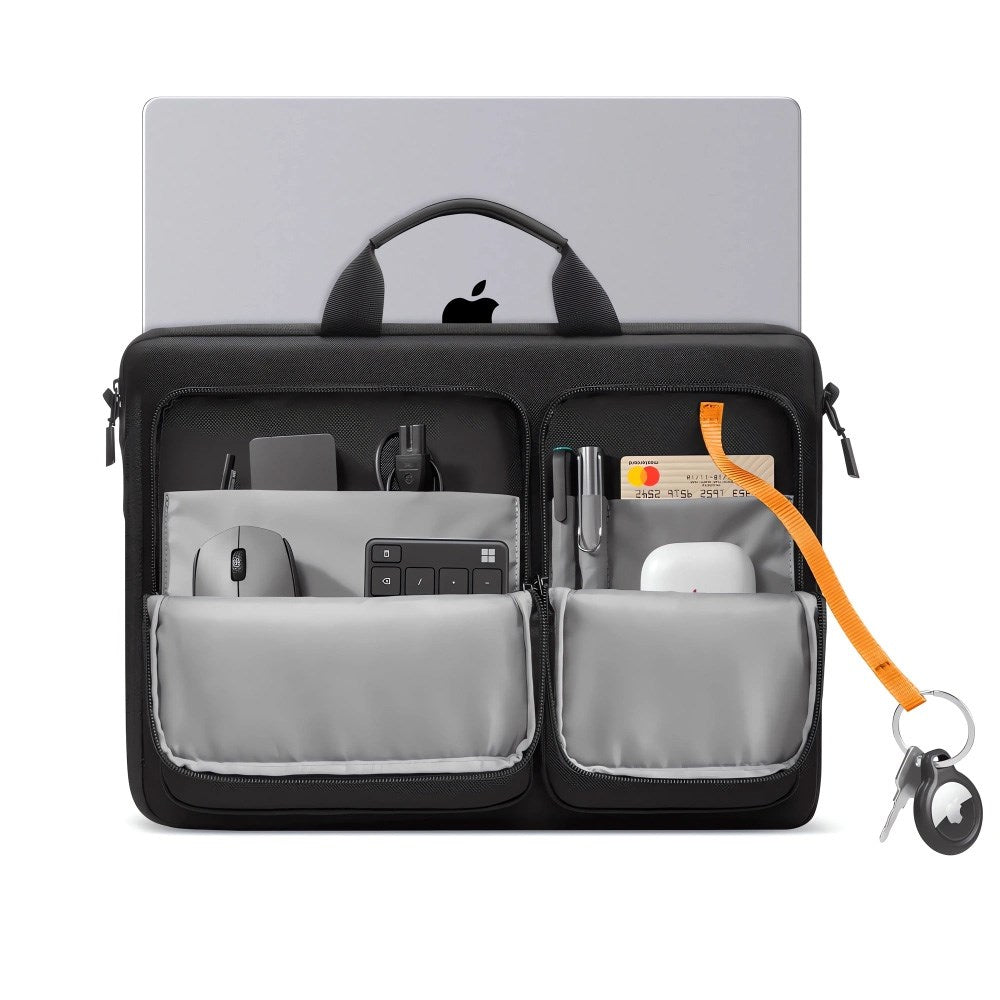 Tech-Protect Defender MacBook / Laptop 17" Veske - Svart