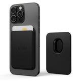 Tech-Protect MagWallet Kunstskinn Kortholder - MagSafe Kompatibel - Svart Carbon