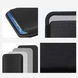 Tech-Protect MagWallet Kunstskinn Kortholder - MagSafe Kompatibel - Svart Carbon