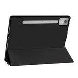 Lenovo IdeaTab Pro Tech-Protect Silikon Flip Deksel m. Ståfunksjon & Penn Holder - Svart