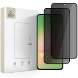 Samsung Galaxy A36 (5G) / A56 (5G) Tech-Protect Glass Spy+ Skjermbeskytter med Privacy Funksjon - 2 Stk. - Gjennomsiktig