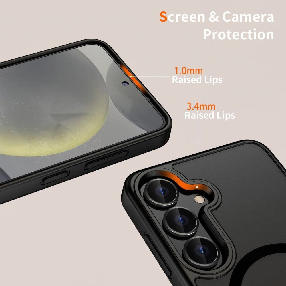 Samsung Galaxy A56 (5G) Tech-Protect Magmat Deksel - MagSafe Kompatibel - Matt Svart