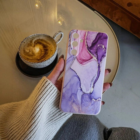 Samsung Galaxy A56 (5G) Tech-Protect Icon Deksel - Colorful Marble