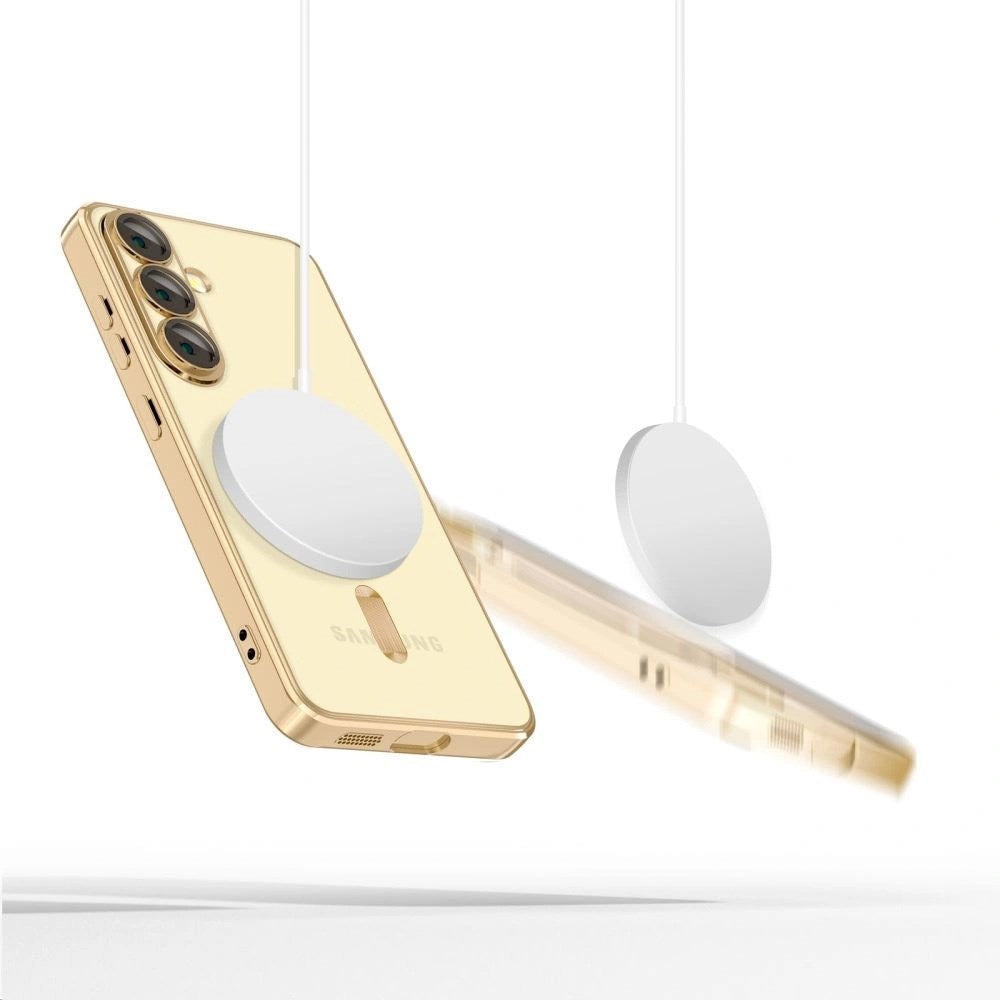 Samsung Galaxy A56 (5G) Tech-Protect MagFlex Deksel - MagSafe Kompatibel - Gull