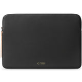 Tech-Protect MacBook / Laptop 15-16" Kunstskinn Sleeve med Fôret Innside - Black