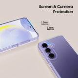 Samsung Galaxy A56 (5G) Tech-Protect FlexAir Hybrid Deksel - Gjennomsiktig
