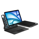 iPad Air 11" (2026 / 2025 / 2024) / Air (2022 / 2020) Tech-Protect Deksel med Engelsk Tastatur - Svart