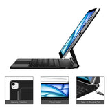 iPad Air 11" (2026 / 2025 / 2024) / Air (2022 / 2020) Tech-Protect Deksel med Engelsk Tastatur - Svart