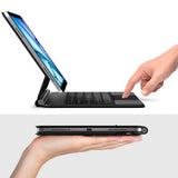 iPad Air 11" (2026 / 2025 / 2024) / Air (2022 / 2020) Tech-Protect Deksel med Engelsk Tastatur - Svart