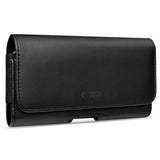 Tech-Protect Universal Kunstskinn Mobil Etui - Mål (17.5 x 9 x 2.8 cm) - Svart
