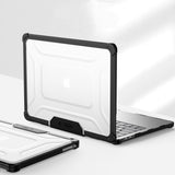 MacBook Air 13" M5/M4/M3/M2 (2026-2022) Tech-Protect SmartShell Pro Deksel - Svart / Gjennomsiktig