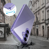 Samsung Galaxy S25 Edge Tech-Protect Flexair Hybrid Deksel - Gjennomsiktig